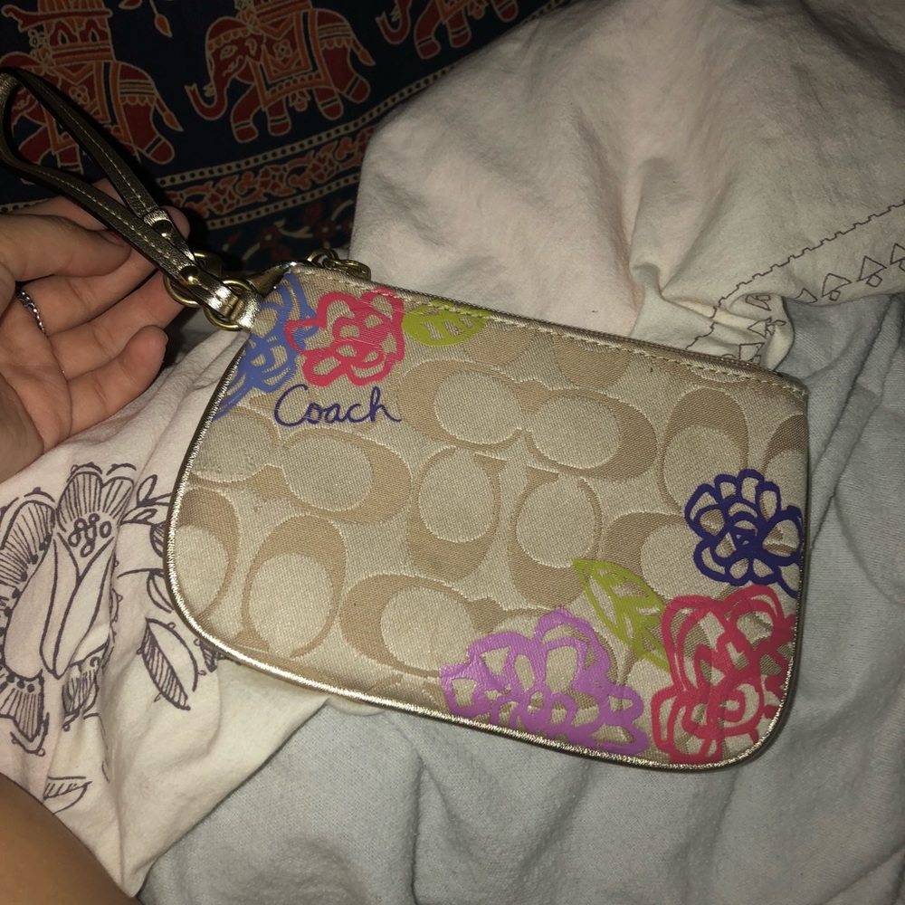 Coach wristlet
